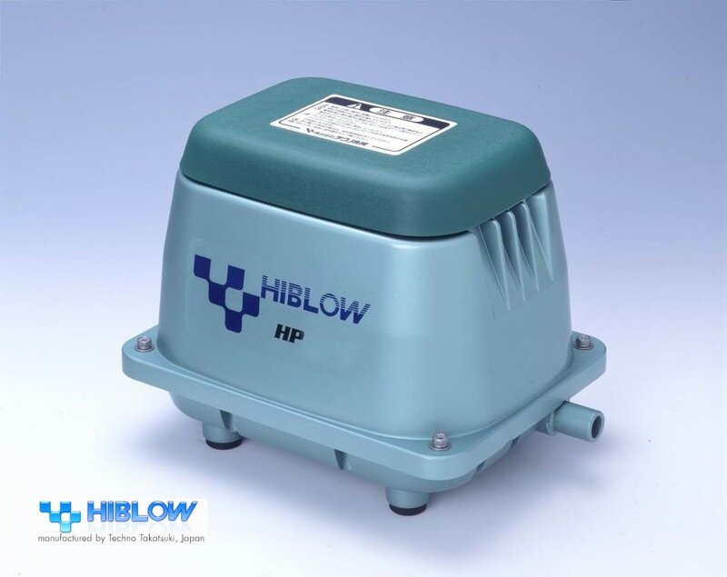 Membrankompressor - Luftpumpe HIBLOW HP 100 Membrangebläse